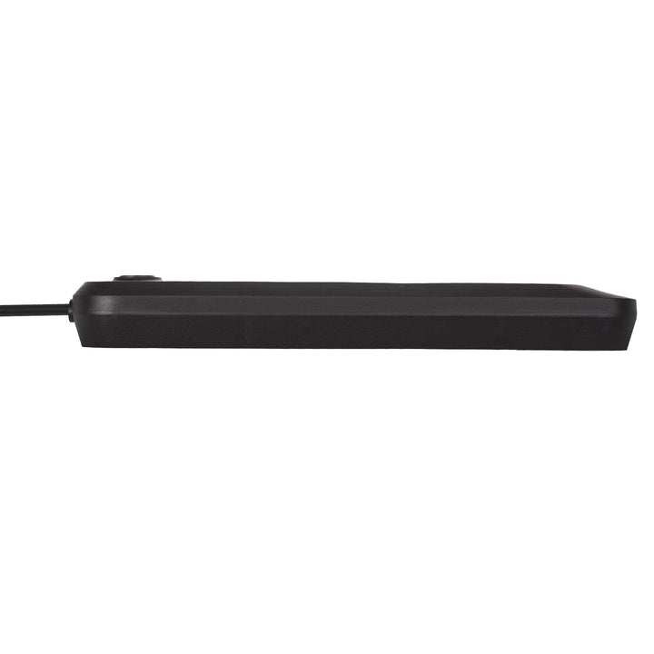 Napájacia lišta Maclean, predlžovací kábel s 5 zásuvkami + 3xUSB, 110-240 V AC 50/60 Hz, 2,1 A max. 2500 W, 1,5 m, čierna, MCE395 B
