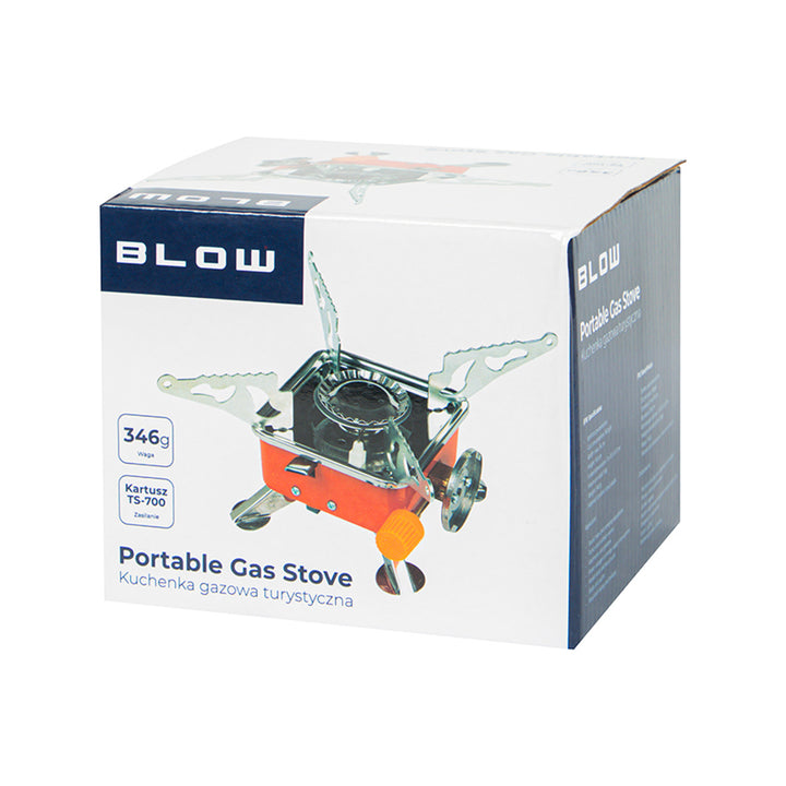 Mini turistický plynový varič Blow, 2800 W, na kartuše, 53-138