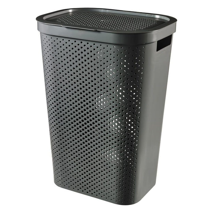 Kôš na bielizeň Curver Infinity Recycled 60L tmavo šedý