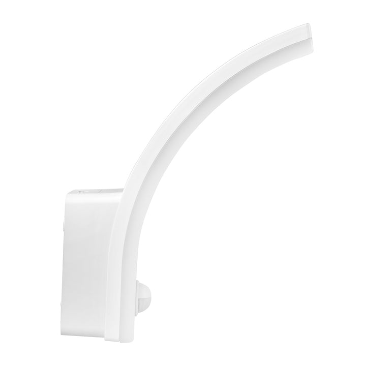 Maclean LED lampa so senzorom pohybu, PIR senzor pohybu, biela, 20W, IP65, 2000lm, neutrálna biela (4000K) MCE512 W, 4 kusy
