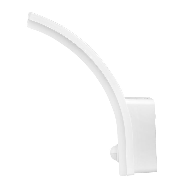 Maclean LED lampa so senzorom pohybu, PIR senzor pohybu, biela, 20W, IP65, 2000lm, neutrálna biela (4000K) MCE512 W, 4 kusy