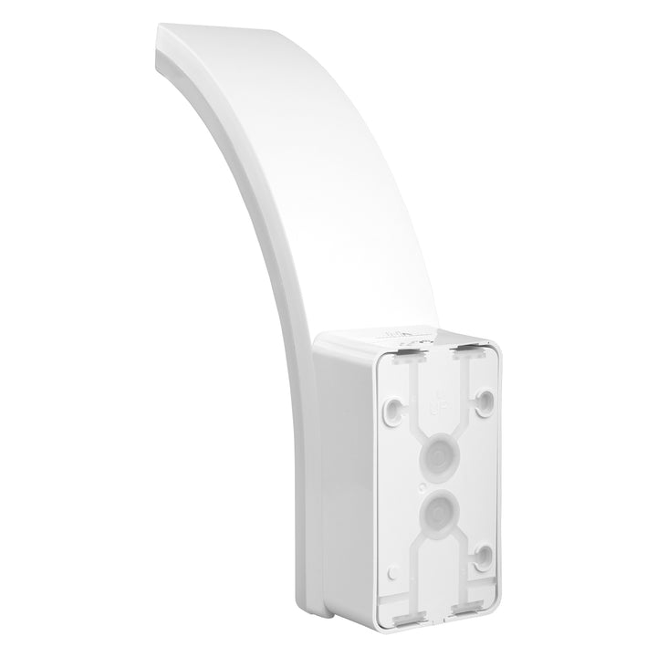 Maclean LED lampa so senzorom pohybu, PIR senzor pohybu, biela, 20W, IP65, 2000lm, neutrálna biela (4000K) MCE512 W, 4 kusy