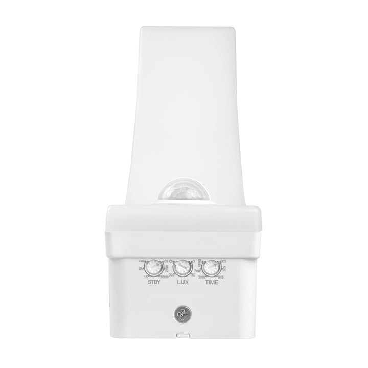 Maclean LED lampa so senzorom pohybu, PIR senzor pohybu, biela, 20W, IP65, 2000lm, neutrálna biela (4000K) MCE512 W, 4 kusy