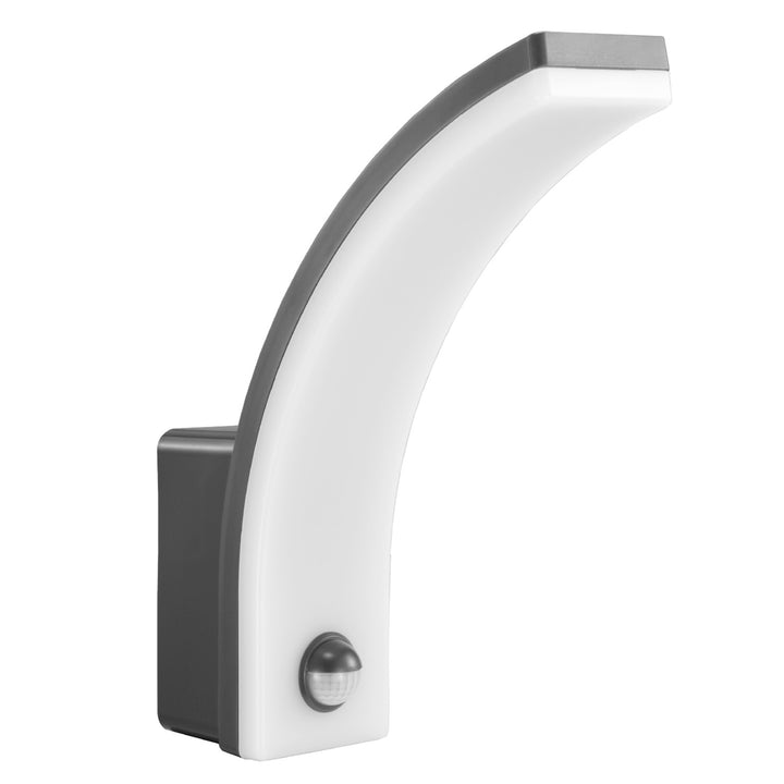 Maclean LED lampa so senzorom pohybu, PIR senzor pohybu, sivá, 20W, IP65, 2000lm, neutrálna biela (4000K) MCE512 GR, 4 kusy