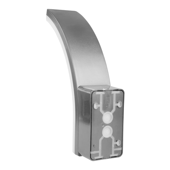 Maclean LED lampa so senzorom pohybu, PIR senzor pohybu, sivá, 20W, IP65, 2000lm, neutrálna biela (4000K) MCE512 GR, 4 kusy