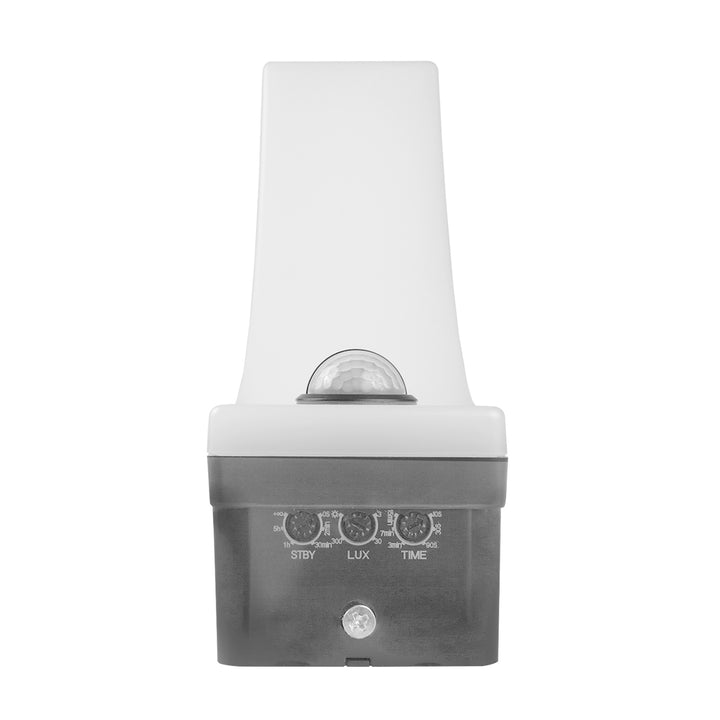 Maclean LED lampa so senzorom pohybu, PIR senzor pohybu, sivá, 20W, IP65, 2000lm, neutrálna biela (4000K) MCE512 GR, 4 kusy