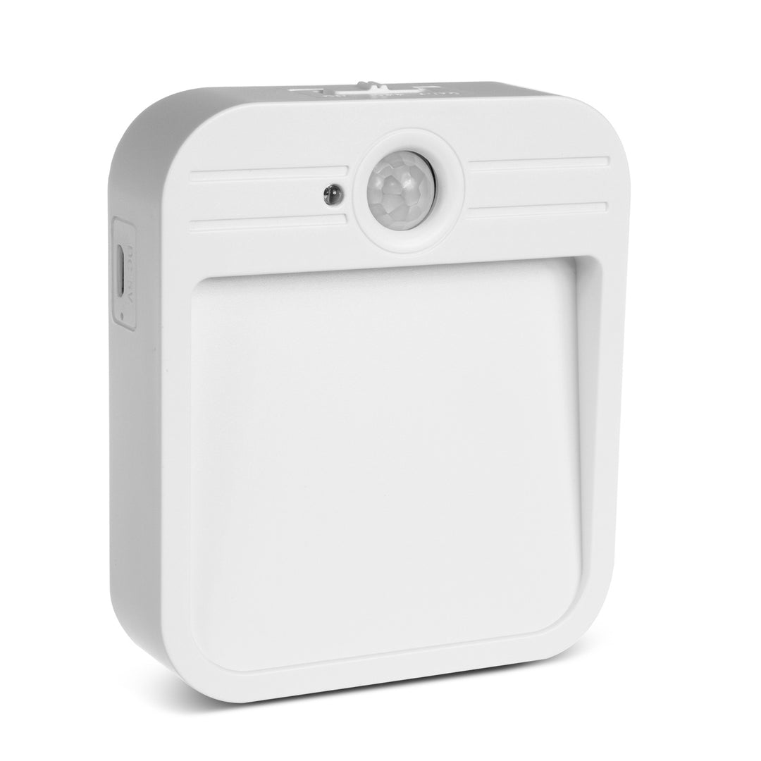 Schodiskové svetlo Maclean LED, s detektorom pohybu, teplota 4000K, 3,7V/500mAh, 4 LED, dosah 3-4m, MCE236, 2 kusy