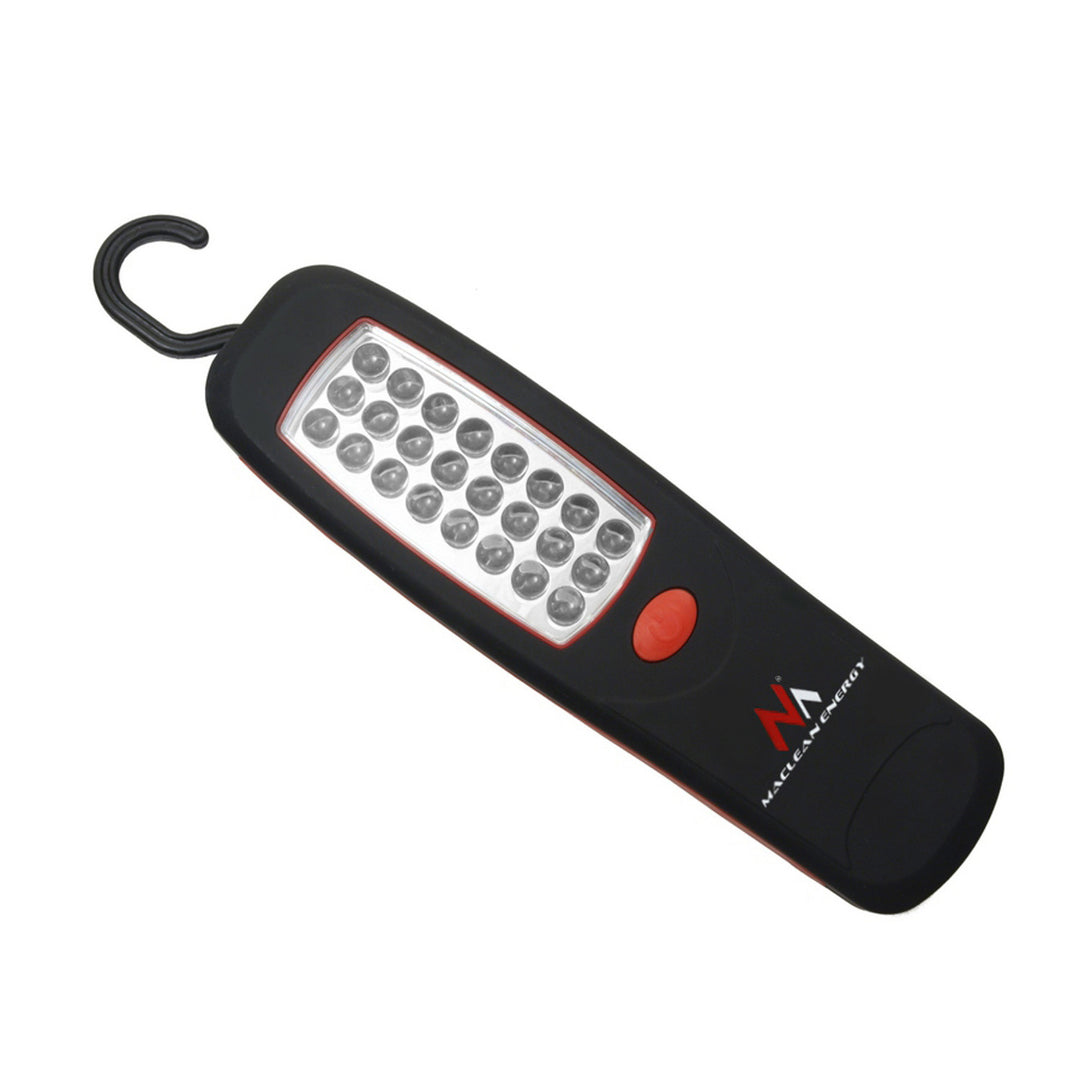 Dielenská lampa Maclean 24 LED, magnet, háčik, MCE03 2 kusy