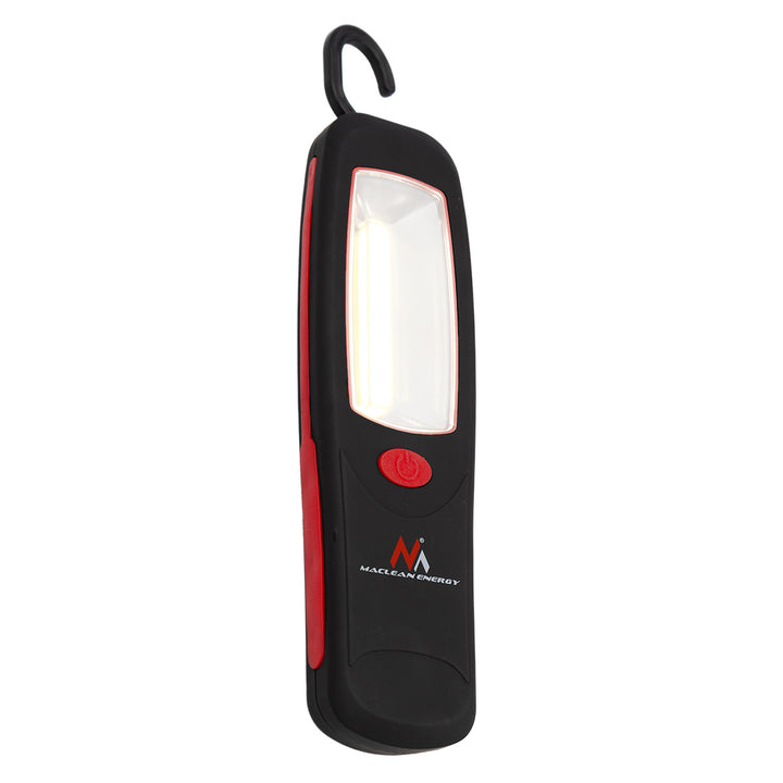 Dielenská lampa COB LED Maclean, magnet, háčik, MCE03, 3 kusy