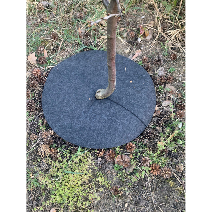 Súprava kotúčov proti burine Bertoni, 6 kusov, 50 cm, sivá
