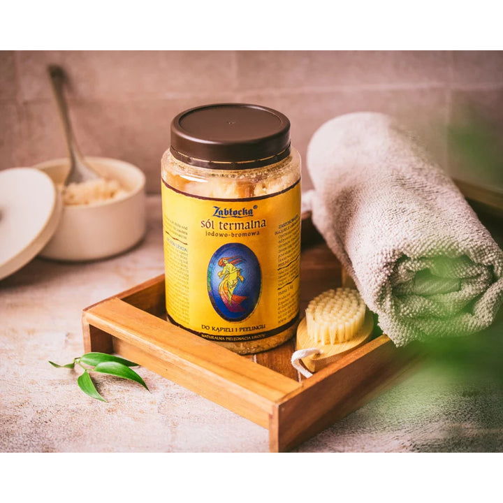 Zablocká termálna jódovo-brómová soľ do kúpeľa a na peeling, 1 kg