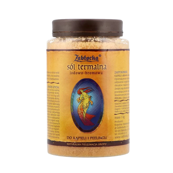 Zablocká termálna jódovo-brómová soľ do kúpeľa a na peeling, 1 kg