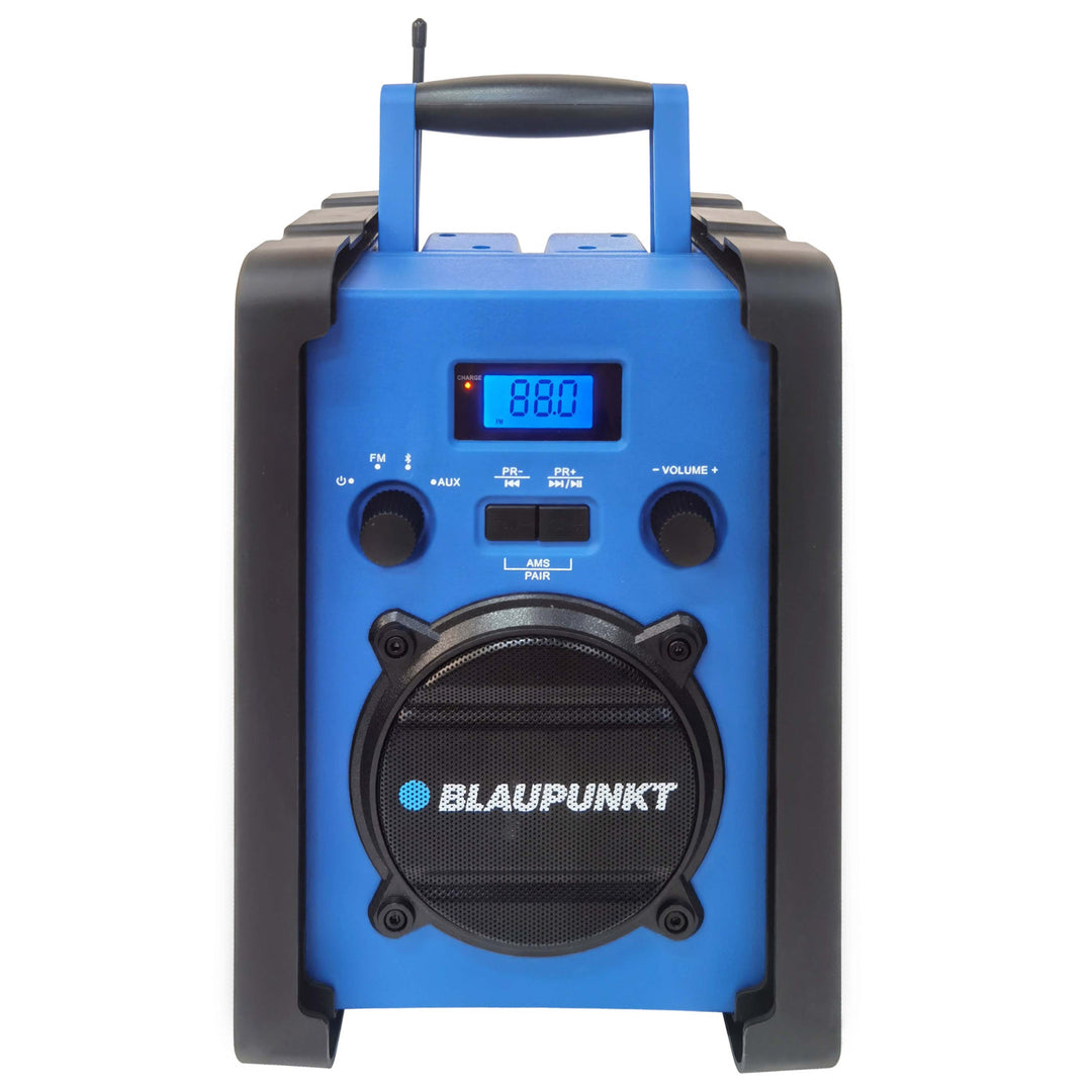 Prenosné rádio Blaupunkt, Bluetooth, AUX, LCD displej, PP30 Jobsite