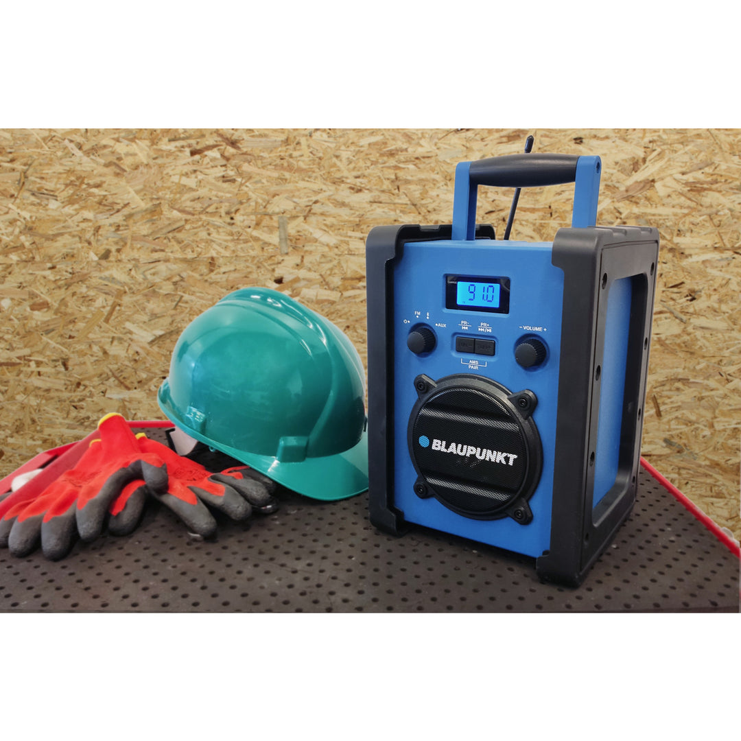 Prenosné rádio Blaupunkt, Bluetooth, AUX, LCD displej, PP30 Jobsite