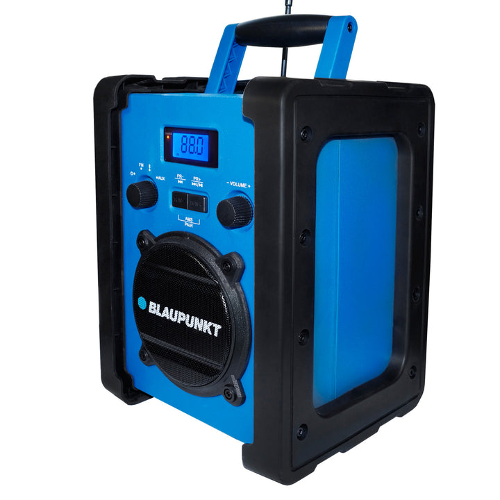 Prenosné rádio Blaupunkt, Bluetooth, AUX, LCD displej, PP30 Jobsite