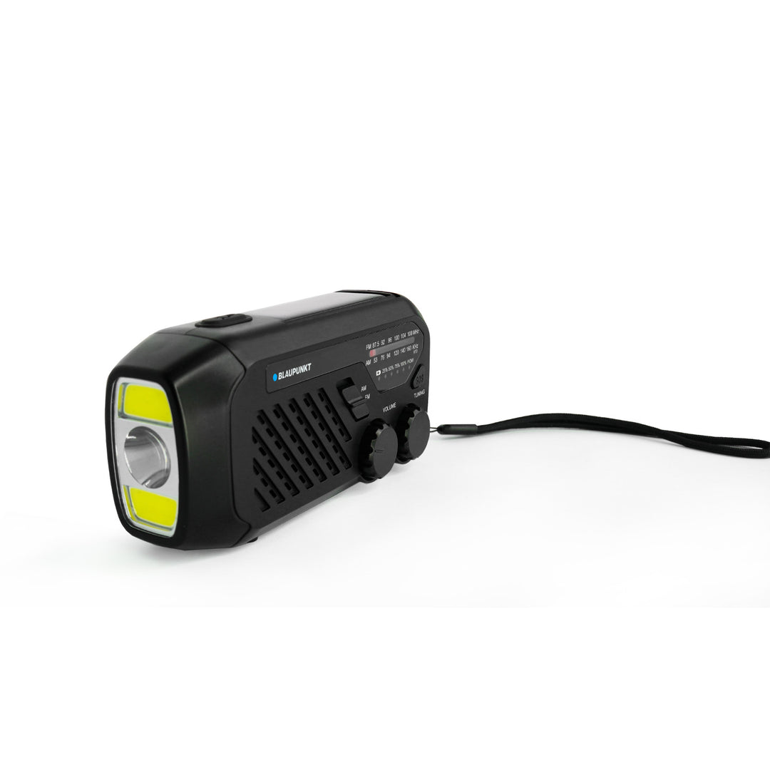 Rádio Blaupunkt sieťové/batériové, LED svietidlo, indikácia SOS, anténa, ER10