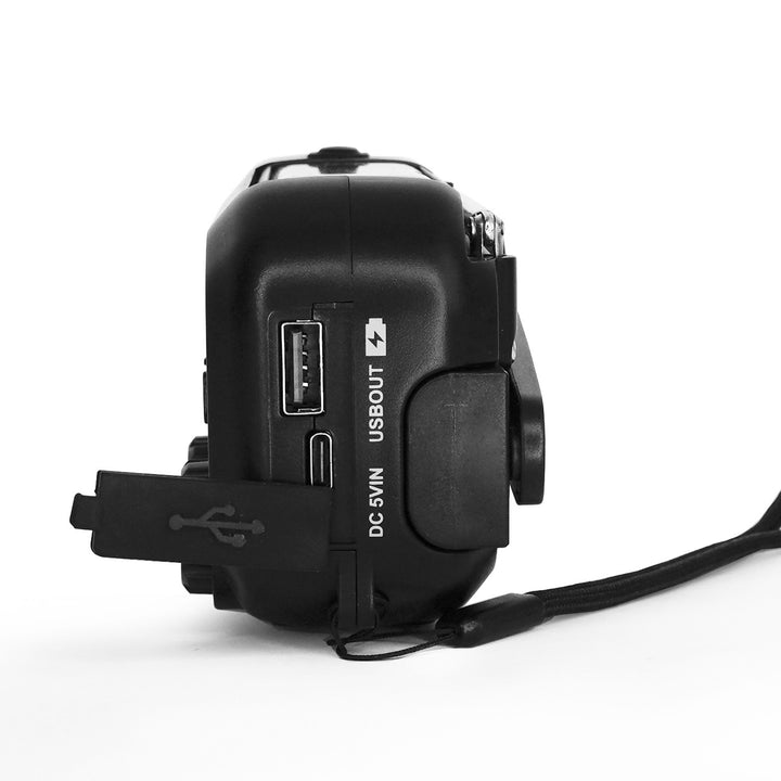 Rádio Blaupunkt sieťové/batériové, LED svietidlo, indikácia SOS, anténa, ER10