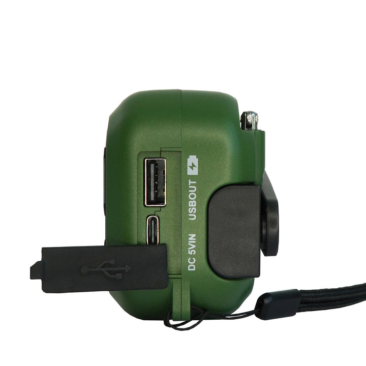 Rádio Blaupunkt sieťové/batériové, LED svietidlo, indikácia SOS, anténa, ER20