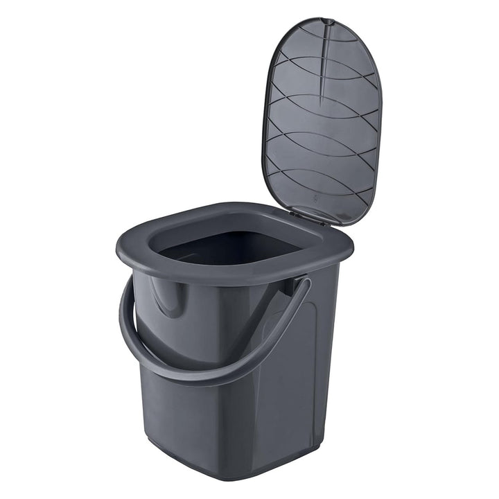 Turistické WC BranQ, 22 l, recyklované, antracit, 1306b