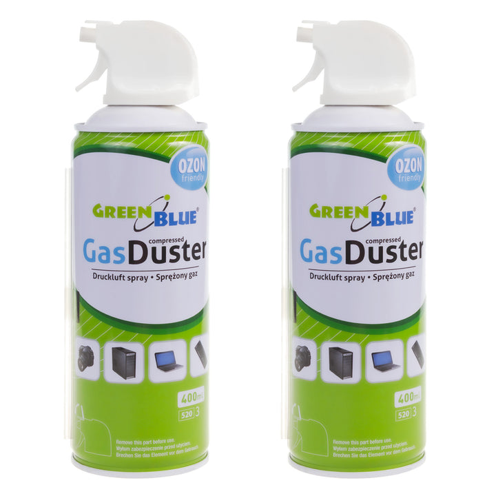 GreenBlue GB400 rozprašovač na stlačený vzduch 400 ml - pištoľový rozprašovač, 2 kusy
