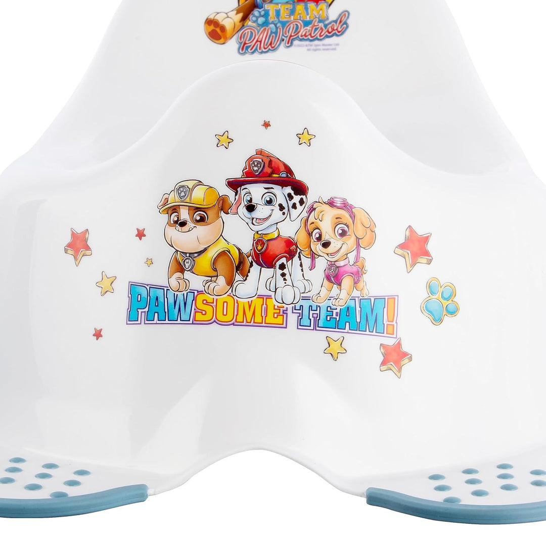 Psi Patrol protišmykový kryt na záchodové sedadlo - Paw Patrol+ Psi Patrol protišmykový nočník, biely, max. 15 kg