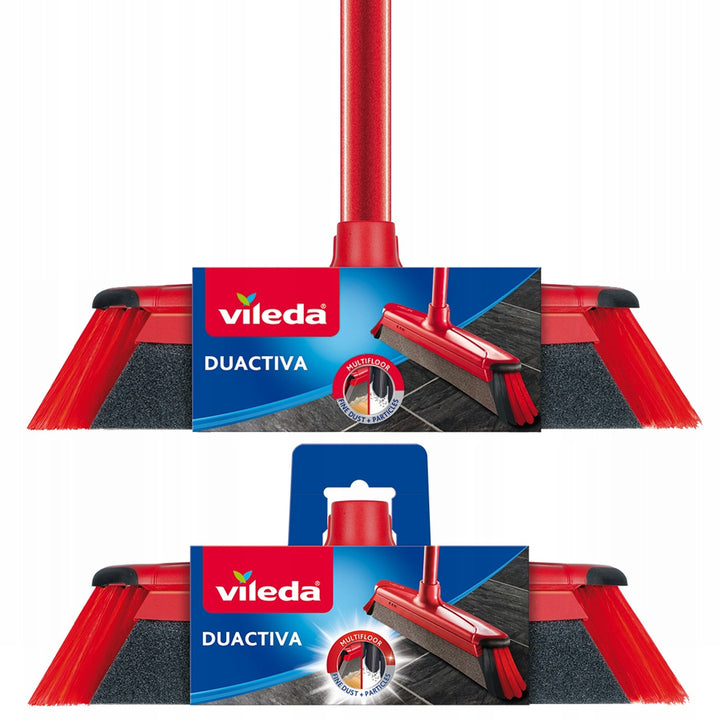 Kefka Vileda DuActiva Classic 2 v 1 s hubkou + náplň do kefky Vileda DuActiva