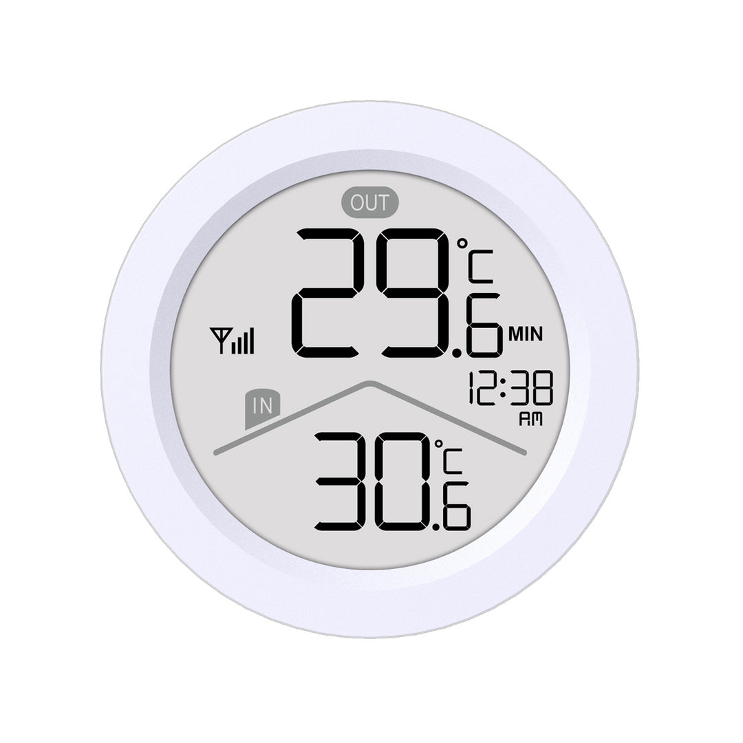 Bezdrôtová meteorologická stanica GreenBlue, vnútorná/vonkajšia teplota, hodiny, voliteľné °C/°F, dosah až 60 m, GB162