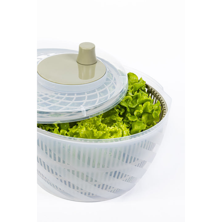 Odstredivka na šalát BranQ, objem 6 l, olivovo zelená, GreenSpin