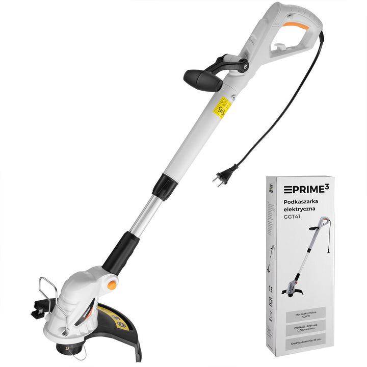 Elektrický vyžínač Prime3, 500 W, priemer vlasca 25 cm, 12000 otáčok za minútu, GGT41
