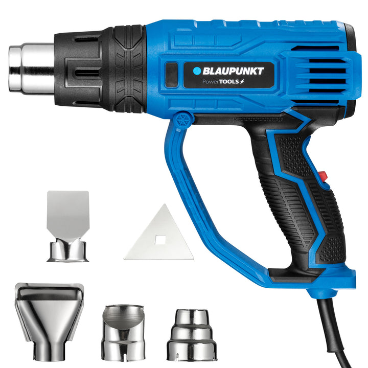 Teplovzdušná pištoľ Blaupunkt, 2000 W, ovládanie dúchadlom, rozsah 350-600 °C, HG2010
