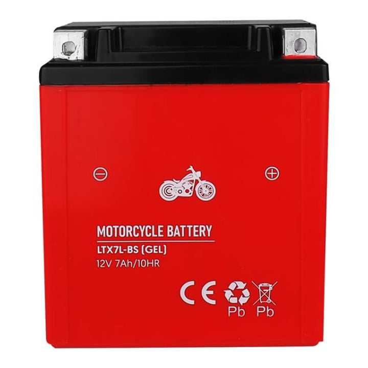 Gélová batéria Lamex, motocykel, 12V, 7Ah, LTX7L-BS