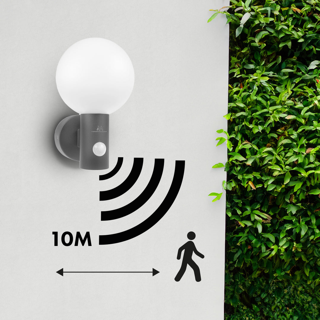 2x LED detektor pohybu PIR lampa vonkajšia IP65 15W