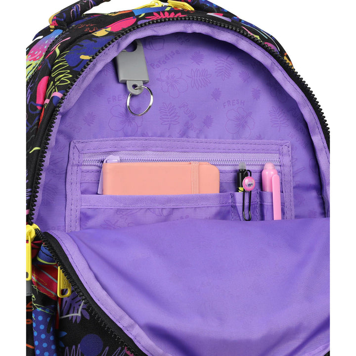 Školský batoh 19 L Coolpack Jerry DISNEY STITCH black + CoolPack trojkomorový penál s príslušenstvom JUMPER 3 STITCH