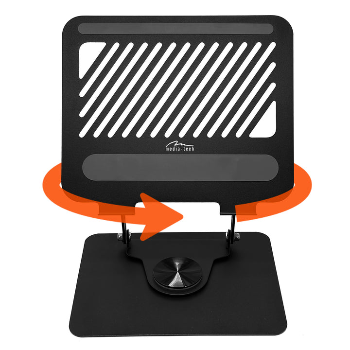 Nastaviteľný, otočný, ergonomický stojan na notebook 10-17, Media-Tech MT2662