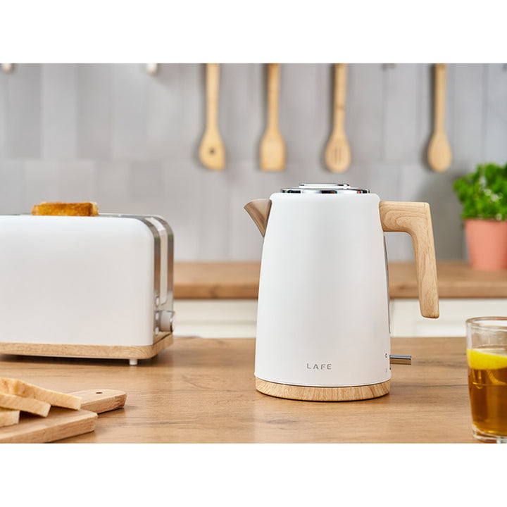 Rýchlovarná kanvica Lafe Scandi 2200W 1,7l biela