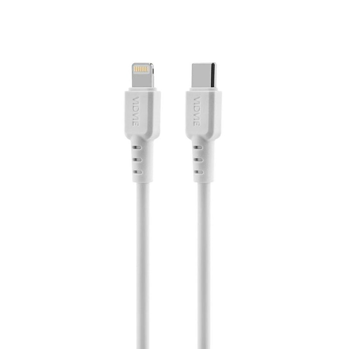 Sieťová nabíjačka VIDVIE, 3A, 65W, 2x USB-C, 1x USB, kábel USB-C/Iphone, PLE262