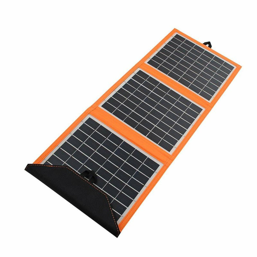 Solárny panel, nabíjačka, 15 W, 1 port USB, čierno-oranžový, A04