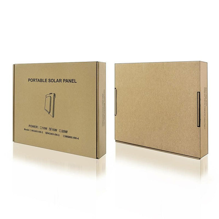 Solárny panel, nabíjačka, 15 W, 1 port USB, čierno-oranžový, A04