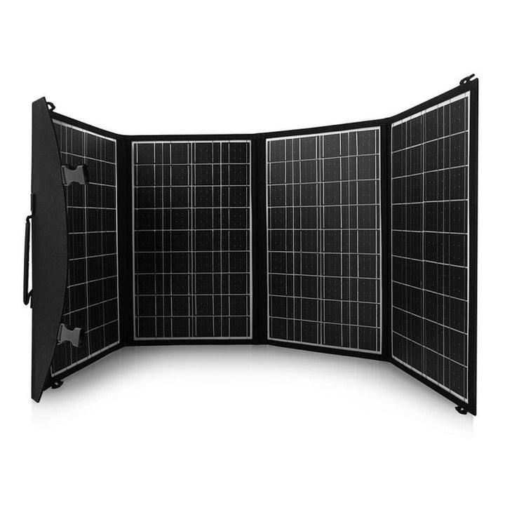 Solárny panel, nabíjačka, 60 W, 2 porty USB, čierna a oranžová, A06