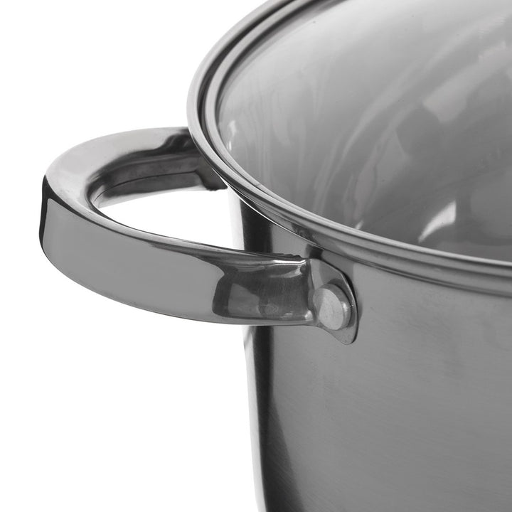 9-dielna súprava riadu Maestro 1,5 l, 2 l, 3 l, 5 l, nerezová oceľ, vhodné do umývačky riadu, vhodné pre všetky typy sporákov, varná doska, MR-2021