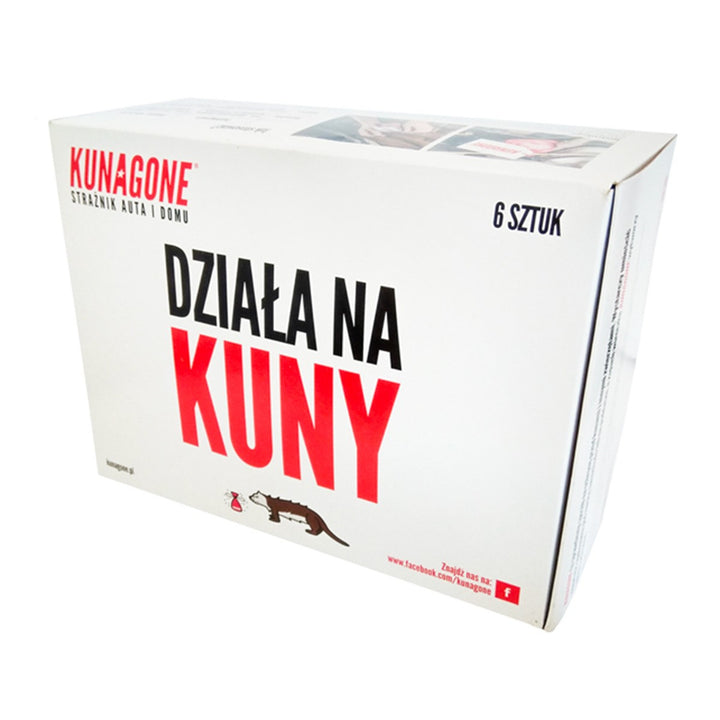 Kunagone odpudzovač kún, prírodný, do auta, domu, na podkrovie, 6 kusov