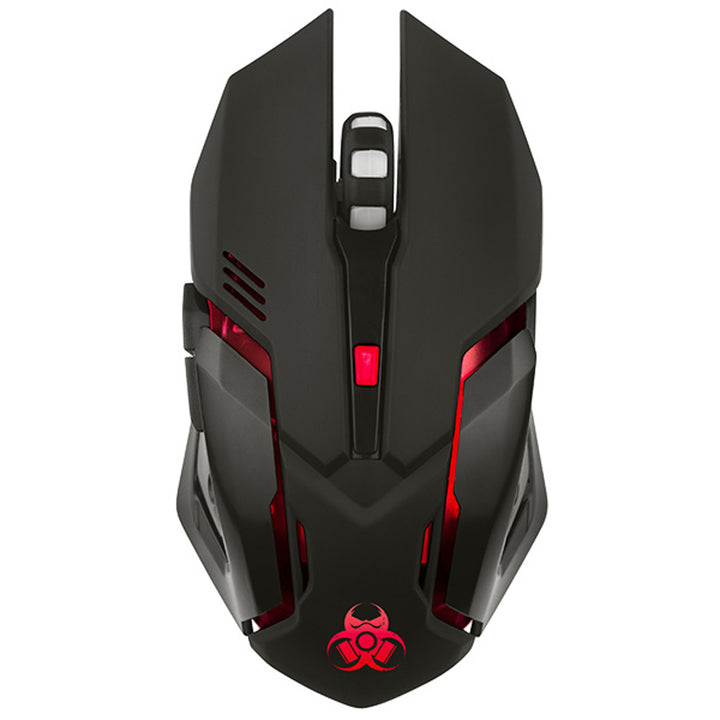 Herná myš Tracer, bezdrôtová, 500mAh batéria, 3200 DPI, Gamezone Rocky RF Nano