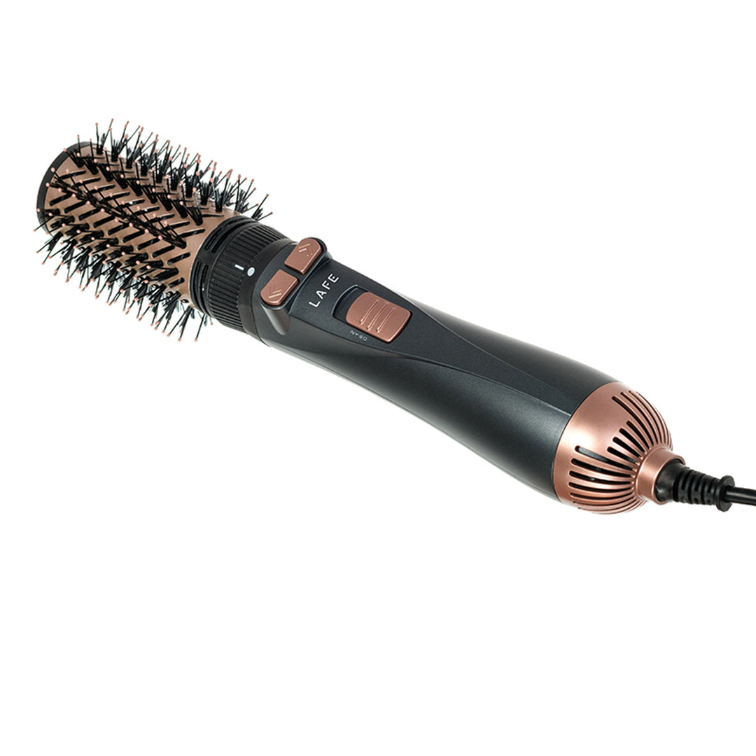 Rotačná kulma/sušiak LAFE, 2 rýchlosti, 3 stupne tepla, ionizácia, 1200 W, štýl Sleek and Shine