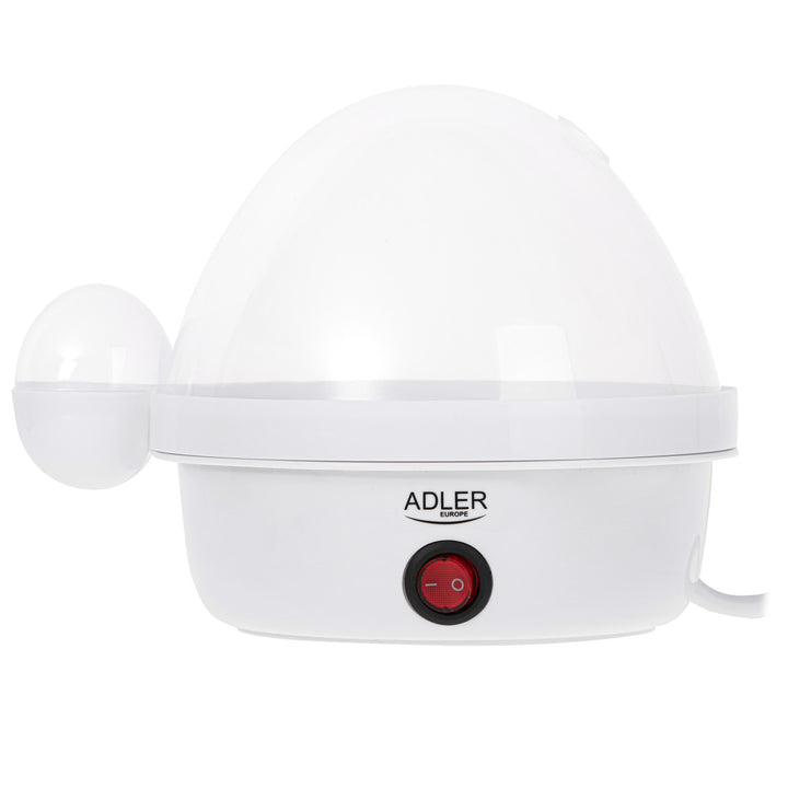 Automatický varič vajec Adler, na 7 vajec, výkon 450 W, biely, AD 4459