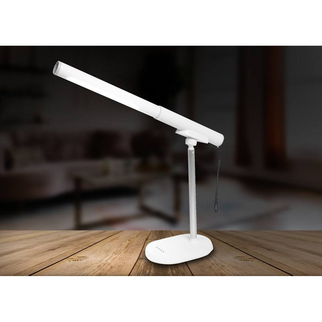 Kancelárska lampa / baterka Svensson, 2 v 1, výkon 8 W, nabíjanie cez USB-C, ovládanie jasu, LXBL1021B