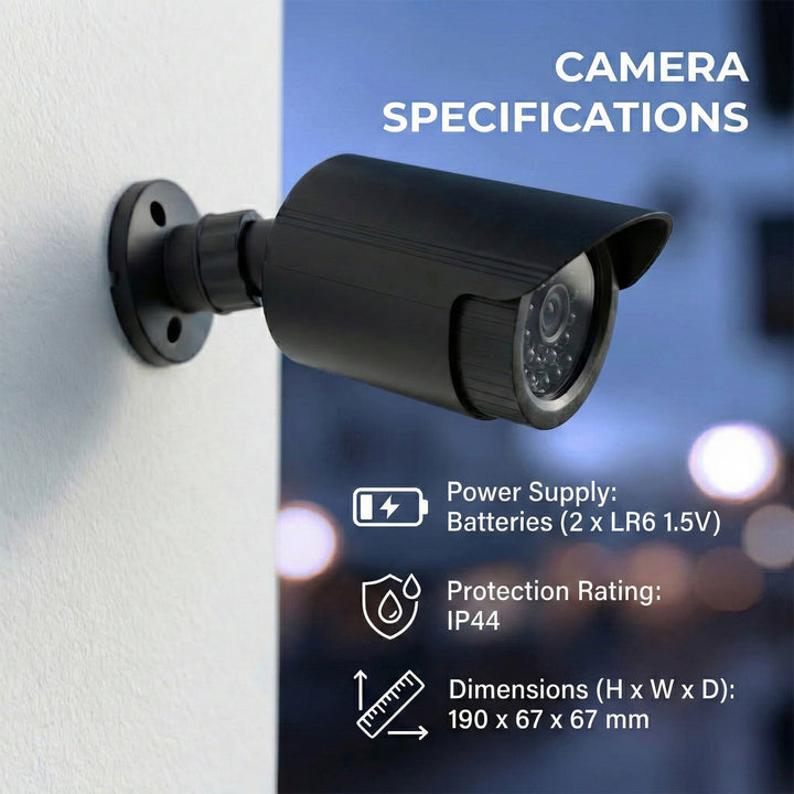 Atrapová kamera, IR LED diódy, čierna, napájanie 2xAA (nie je súčasťou balenia), ABS, IR1800 B