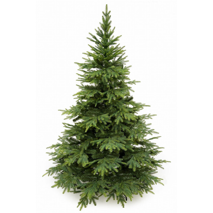 Umelý vianočný stromček, prírodný kaukazský smrek, PVC + PE, výška 220 cm
