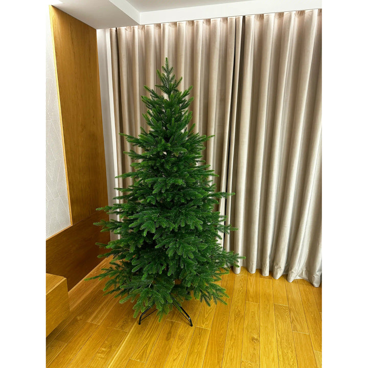 Umelý vianočný stromček, prírodný kaukazský smrek, PVC + PE, výška 190 cm
