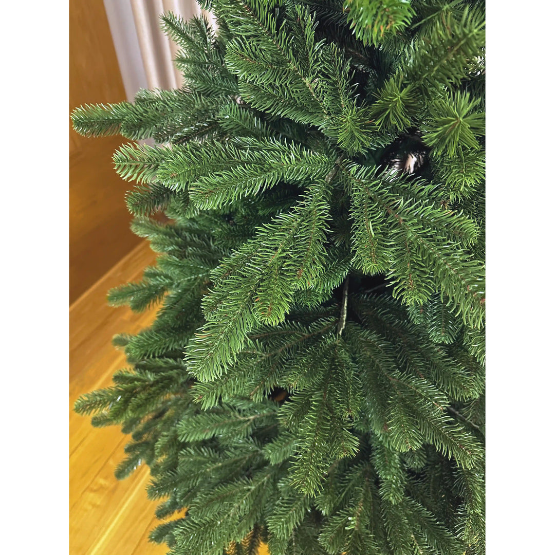 Umelý vianočný stromček, prírodná jedľa, 100% PE, výška 230 cm