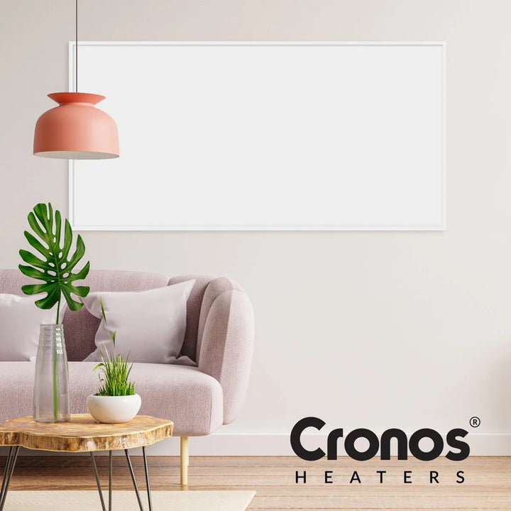 Infračervený ohrievač Cronos, 1000 W, matný povrch, ultratenký, Carbon P1000